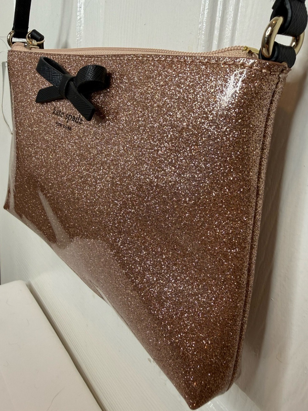 KATE SPADE NEW YORK AMY MAVIS STREET CROSSBODY BAG ROSE GOLD
